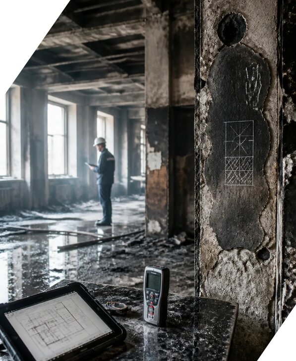 Обследование зданий после пожара в Горном-Алтайске от 15552 р. | ЭкспертизаРоссия